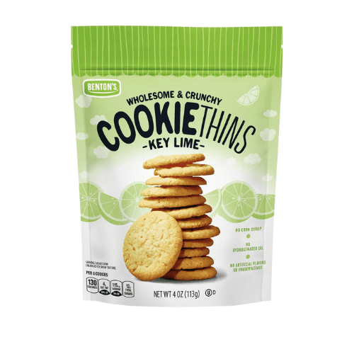 Benton's Cookie Thins Key Lime 2-Pack 4 oz