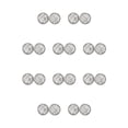 thumbnail image 1 of Pendientes Gotas Jumpingount Joyas Anti Sensibilidad Incrustaciones de diamantes de imitación Rosa Verde, 1 of 6