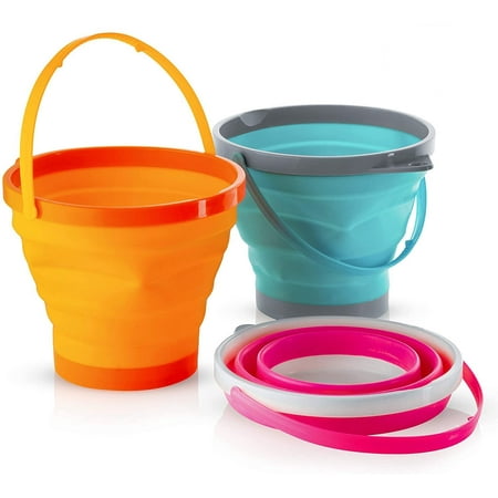 TOP RACE Foldable Pail Bucket 