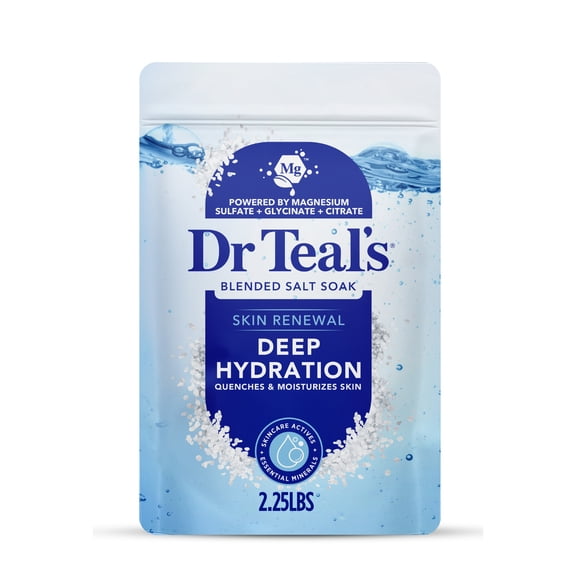 Dr Teal's Skin Renewal Deep Hydration Blended Salt Soak, 2.25 lbs