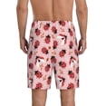 thumbnail image 2 of Balery Cute Ladybugs 1 Men's Cotton Knit Pajama Shorts Waistband & Pockets,Short Pajama Pants-Large, 2 of 8