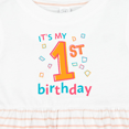thumbnail image 4 of Inktastic It's My First Birthday Girls Baby Dress, 4 of 5
