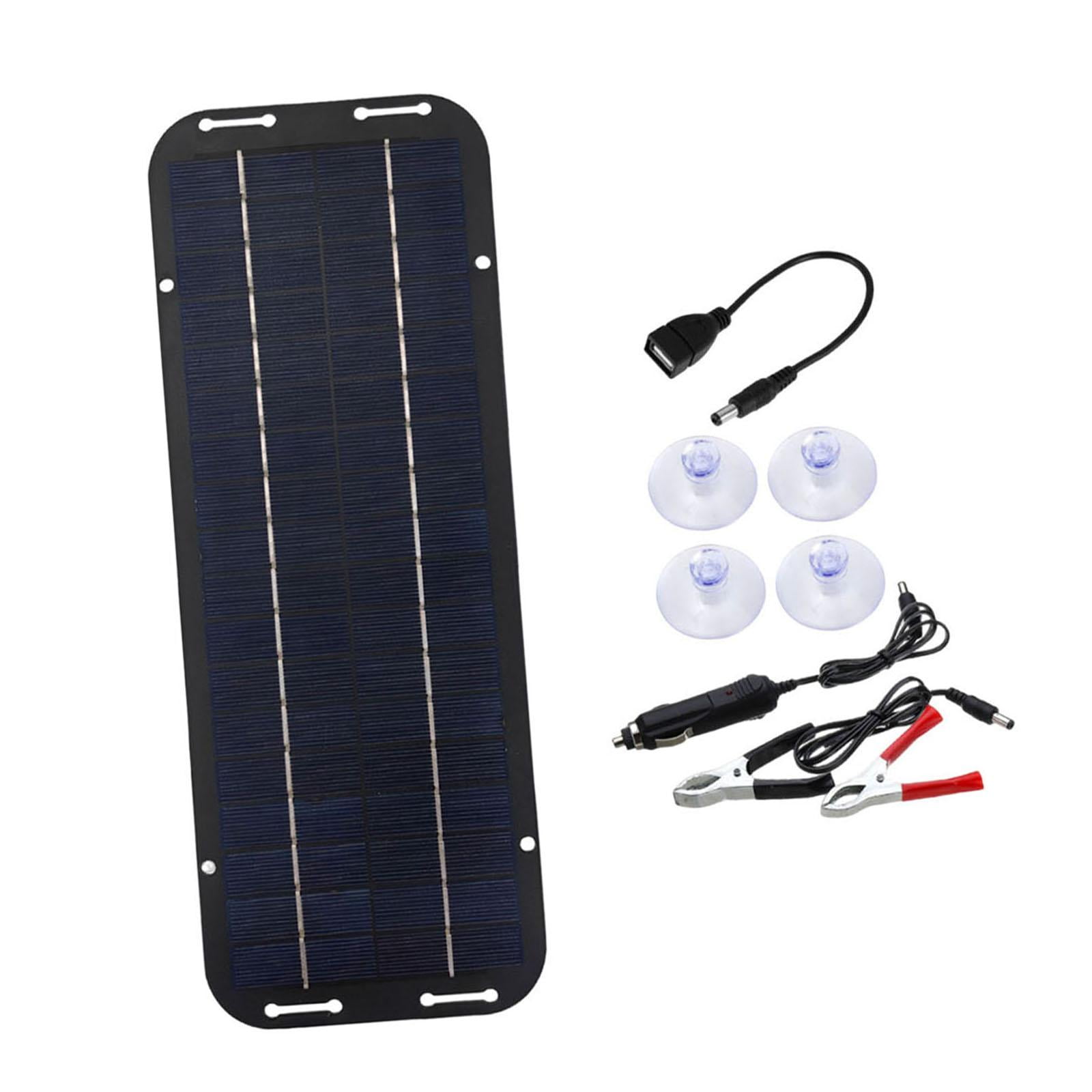 WLPZXP Solar Panel Set Accessories Easy to Use Premium with 4 Suction Cups Professional without controller