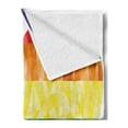thumbnail image 2 of Pride Soft Flannel Fleece Throw Blanket, Big Heart Shape and American USA Flag Rainbow with Low Poly Art Effects Gay Rights, Cozy Plush for Indoor and Outdoor Use, 60" x 80", Multicolor, by Ambesonne, 2 of 5