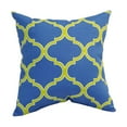 thumbnail image 2 of Blazing Needles 9910-S4-OD-150 17 in. Square Polyester Outdoor Throw Pillows, Irondaze Cobalt - Set of 4, 2 of 3