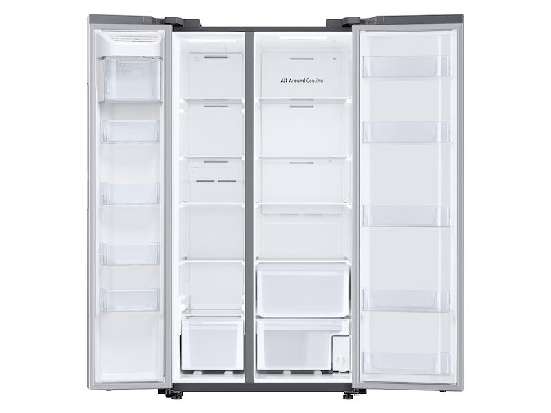 Samsung RS28A500ASR 28 Cu. Ft. Stainless Steel Side-by-Side Smart Refrigerator