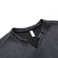 thumbnail image 4 of Men’s Knitted Textured Tank Top V Neck Knit Sweater Vests Casual Beach Summer Vacation Sleeveless Shirt Big and Tall Size M-5XL Gray, 4 of 8