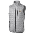thumbnail image 2 of Men's Cutter & Buck Gray Vanderbilt Commodores Rainier PrimaLoft Big & Tall Eco Insulated Full-Zip Puffer Vest, 2 of 3