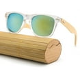 thumbnail image 4 of Ycandiee Sunglasses, Wooden Arms Glasses, Sun Glasses, Wood Sunglasses Polarized for Men Women Uv Protection, 4 of 4