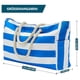 thumbnail image 3 of Bolso de playa grande con cremallera, bolso de natación impermeable, bolso de playa, bolso de playa familiar XL con cremallera, bolso de compras grande, bolso de deporte para mujer, bolso, 3 of 5