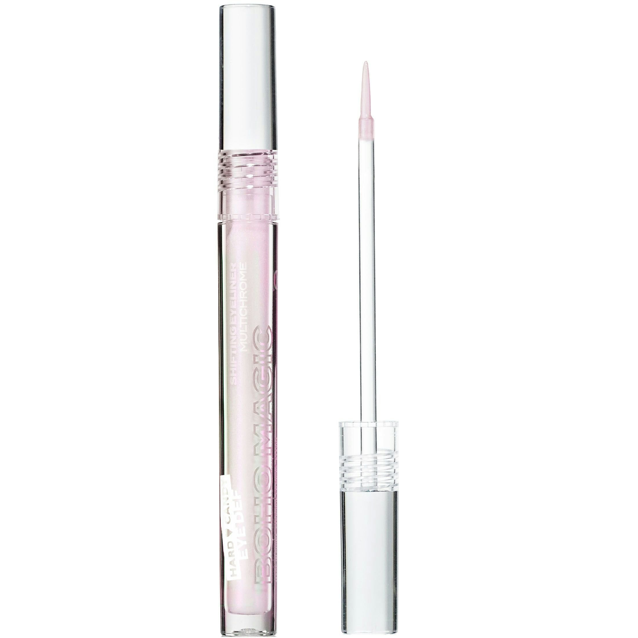 Hard Candy Eye Def Multi-Chrome Liquid Eyeliner, Holographic, Boho Magic, White-Pink-Peach