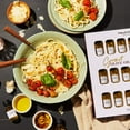 thumbnail image 5 of Thoughtfully Gourmet Flavored Olive Oil Sampler Gift Set, Extra Virgin Cold Pressed Spanish Olive Oil, 18 Piece, 5 of 9