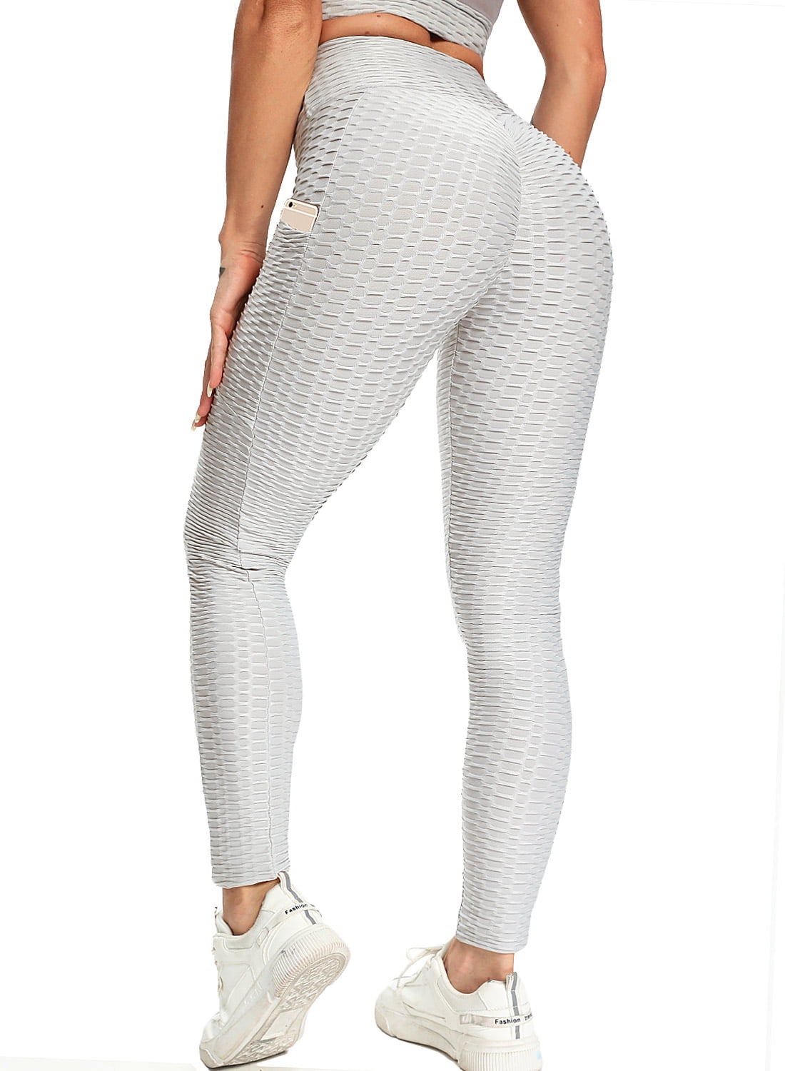 SEASUM Women's High Waist Leggings With 