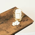 thumbnail image 2 of HOOBRO Set of 2 C-shaped Sofa End Table Coffee Table Living Room Bedroom Rustic Brown BF02SFP201G1, 2 of 12