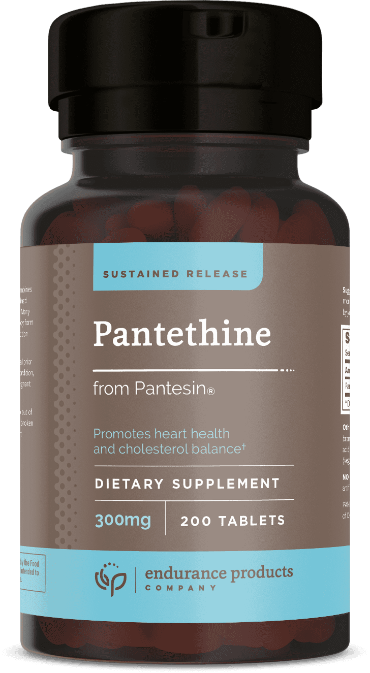 Endurance Products Pantethine from Pantesin 300mg Sustained Release