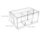 thumbnail image 2 of unbranded Organizador De Maquillaje Transparente Con Varios Compartimentos Para Lápices Y Brochas, 2 of 8