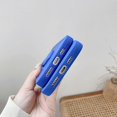 thumbnail image 5 of Funda ZHAOCHENG Compatible con iPhone 13 Pro Max Corazón de Amor 3D Anticaídas Azul, 5 of 5