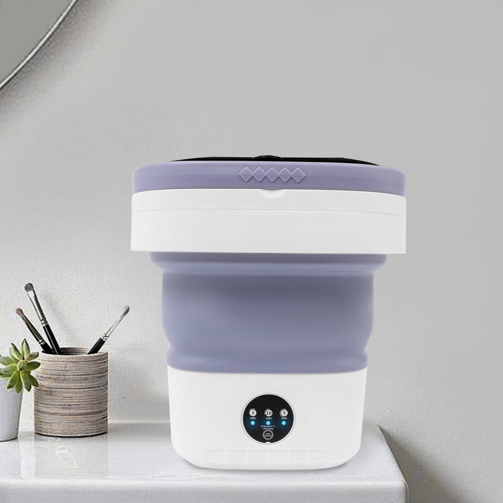 Portable Washing Machine Mini Foldable Washing Machine Large Capacity 110V Home