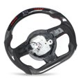 thumbnail image 3 of LED Shift Light Steering Wheel,Carbon Fiber LED Display Flat Bottom Steering Wheel Car Steering Wheel Exceptional Craftsmanship, 3 of 5