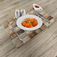thumbnail image 2 of Ambesonne Brown Place Mats Set of 4, Sepia Color Palette Boho Art, Standard Size, Beige and Pale Cinnamon, 2 of 5