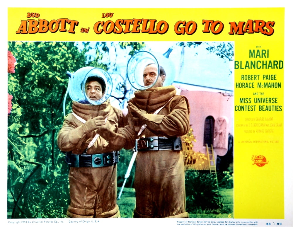 Watch Abbott And Costello Go To Mars Online Free Abbott And Costello Go To Mars Still (20 x 16) - Walmart.com - Walmart.com