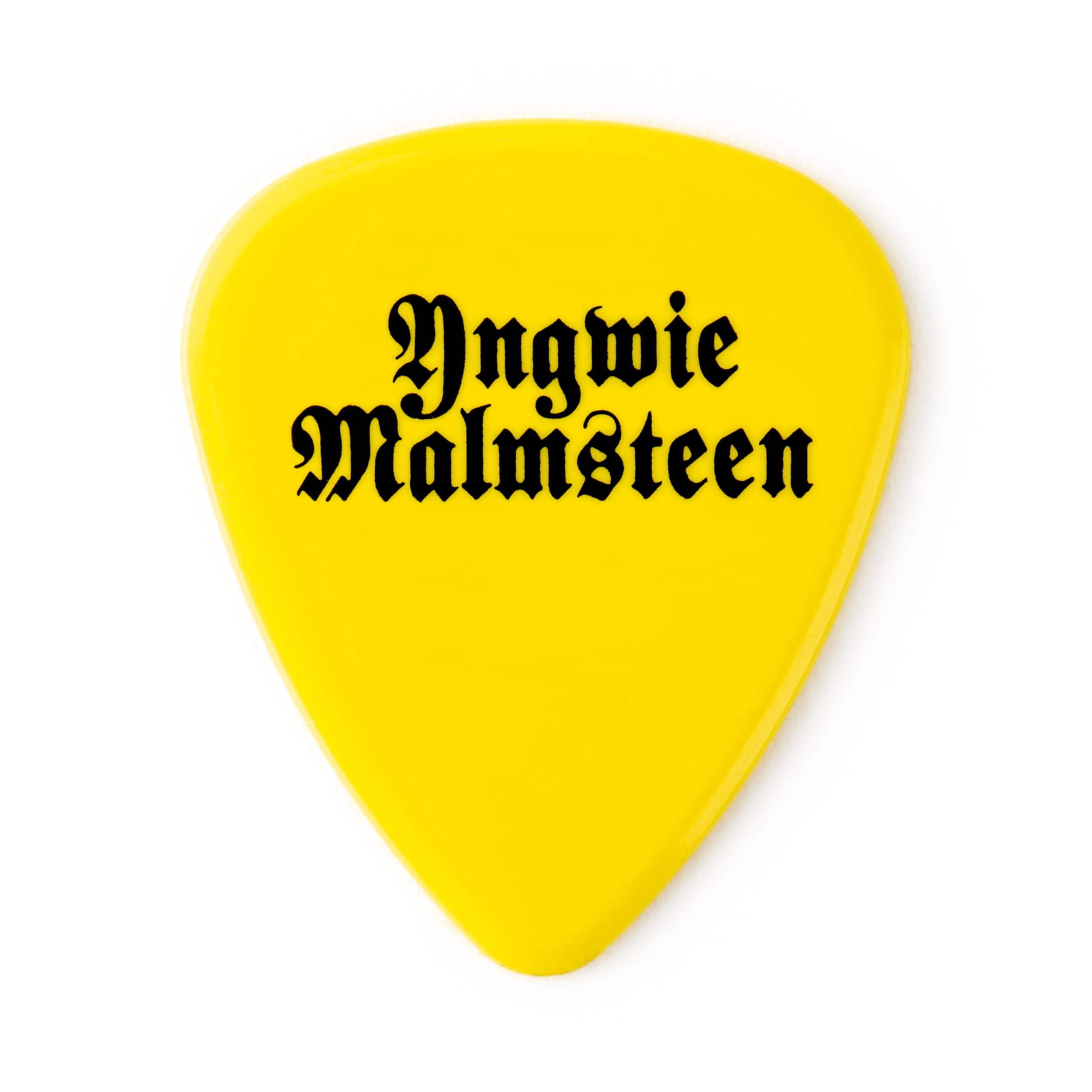 Dunlop Guitar Picks Yngwie Malmsteen Custom Delrin 1.14mm Yellow 12 Picks