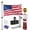 Silver, variant on Yescom EZ GO 20ft Portable Telescoping Black Flag Pole with Tire Mount for Outdoor Camping Tailgate Party