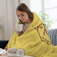 thumbnail image 2 of Pokemon Eevee Jolteon Throw Blanket Cute Flannel for Boys Girls Men Women, 2 of 7