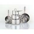 thumbnail image 1 of Meyer Accolade Stainless Steel Cookware Set, 10-Piece, Made in Canada, 1 of 9