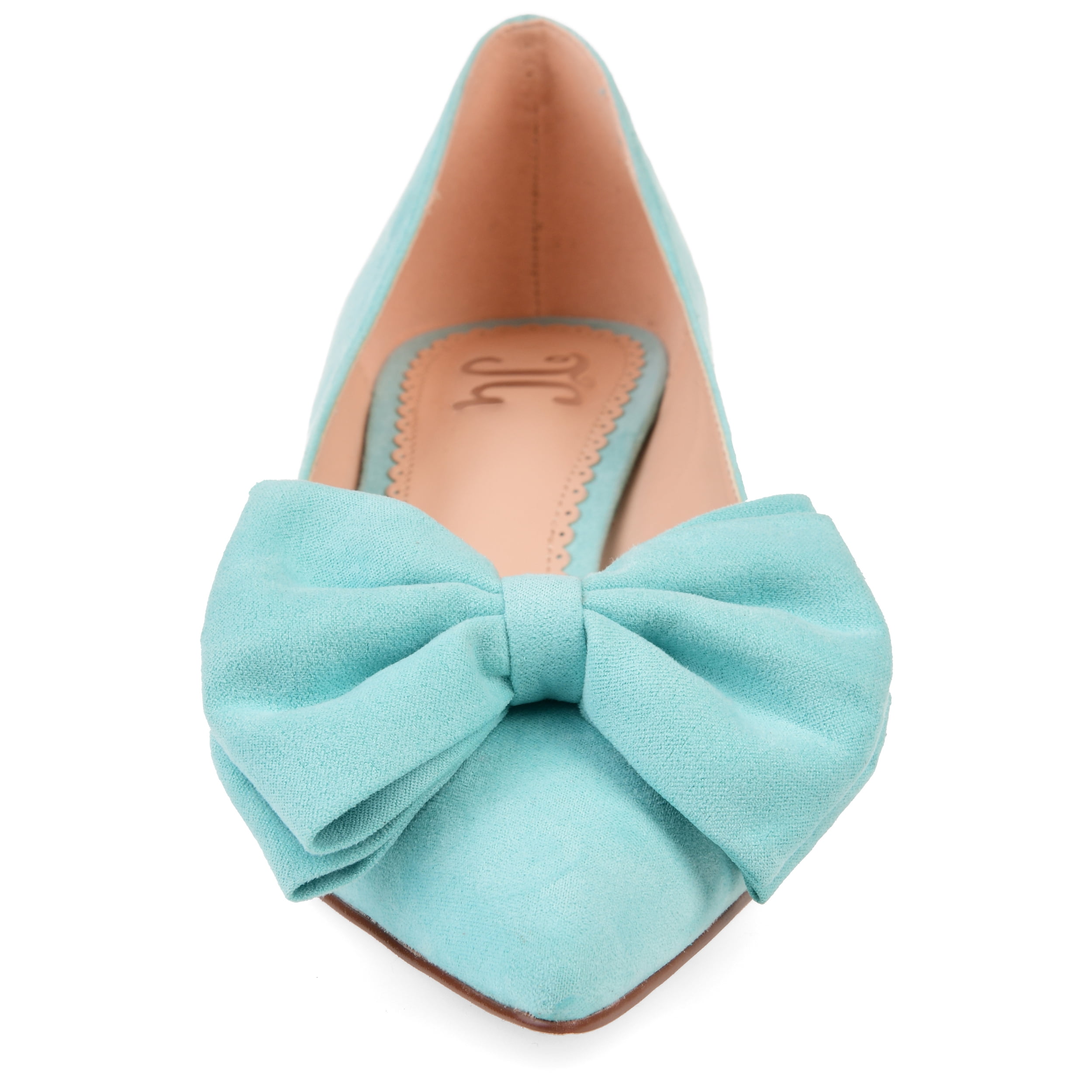 Journee Womens Orana Pointed Toe Kitten Heel Pumps, Widths Available
