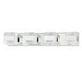 thumbnail image 2 of Kendal Lighting Cubix 4-Light Chrome Vanity Light, 2 of 2