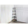 thumbnail image 4 of Ore International 39" Cherry 4-Tier Corner Stand, 4 of 12