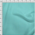 thumbnail image 3 of oneOone Viscose Jersey Fabric Gingham Check Print Fabric By Yard 60 Inch Wide, 3 of 5