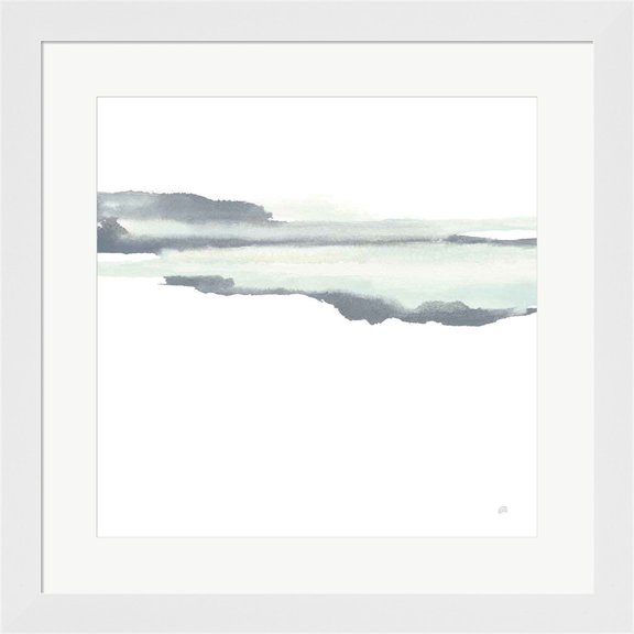 Great Art Now Mint Slate I by Chris Paschke, Framed Wall Art, 19.75W x 19.75H