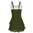 thumbnail image 5 of QURATI Swimwear Swim Dress for Women 2026 Swimsuit Women Modest Bathing Suit Full Coverage Skirt Swimwear Green XL, 5 of 7
