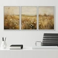 thumbnail image 4 of Hieng Cuadros De Pared De Sala, 3 Piece Canvas Wall Art Woodland Nursery Decor Forest Rivers Canvas Prints Home Artwork Decoration for Living Room,Bedroom(only canvas), 4 of 6