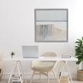 thumbnail image 3 of Stupell Industries Contemporary Precipice Neutral Abstraction Gray Framed Giclee Art, 24 x 24, by Svetlana Aleynikova, 3 of 8