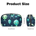 thumbnail image 5 of Alien USB Cable Organizer Charger Pouch Hard Drive Cases Oxford Cloth Digital Storage Bag 5.9x9.44x3.14 in Waterproof Electronics Accessories Case, 5 of 6