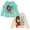 White / turquoise, variant on Disney Minnie Mouse 2 Pack Long Sleeve T-Shirts Infant to Big Kid