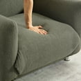 thumbnail image 6 of Oversize Accent Chairs for Living Room,Lambswool Upholstered Reading Armchair,Mid Century Modern Arm Chair Single Sofa Chair,Single Sofa Chair for Living Room Bedroom Playroom,Dark Green, 6 of 6