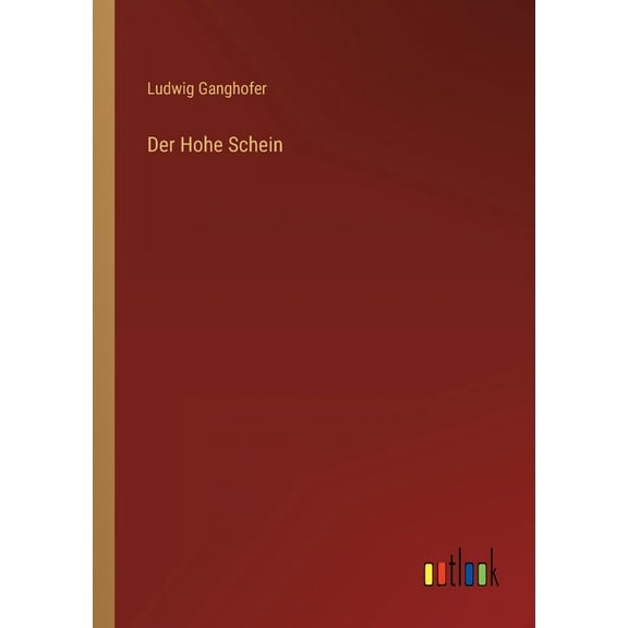Der Hohe Schein (Paperback)