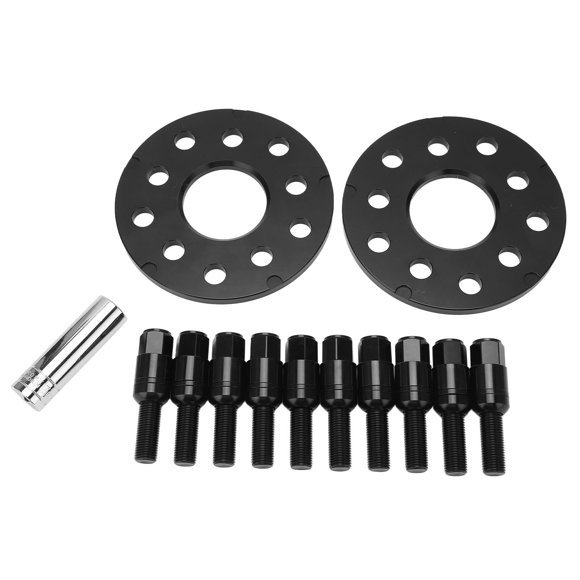 Hub Centric Wheel Adapters,2pcs 8mm/0.31in Aluminium Alloy Wheel Adapters Wheel Spacers Eco-Friendly Materials