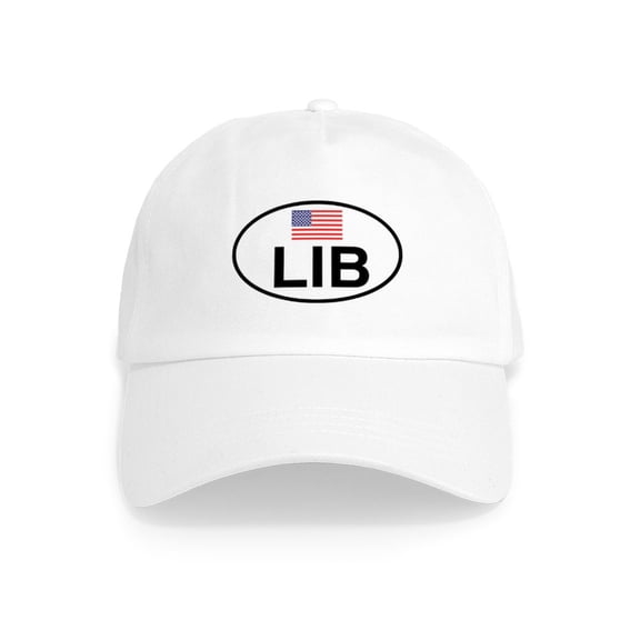 CafePress - Liberal Cap - Adjustable 100% Brushed Unisex Casual Cotton Baseball Cap, Beige, 1