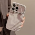 thumbnail image 6 of Gradient Water Ripple Leather Soft  for iPhone Case (White,iPhone 13), 6 of 6