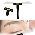 thumbnail image 4 of Regla de Plantilla para Cejas, Herramienta de Medida de Equilibrio, Maquillaje Reutilizable de Cejas , Moldeador de Microsombreado de Posicion , Baoblaze Regla de cejas, 4 of 8