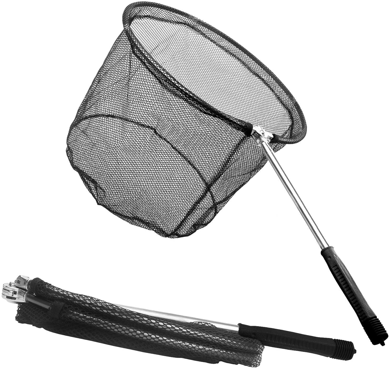 Brail Fishing Landing Net Strong Head Stainless Steel Ring Tackle Dia._50cm 