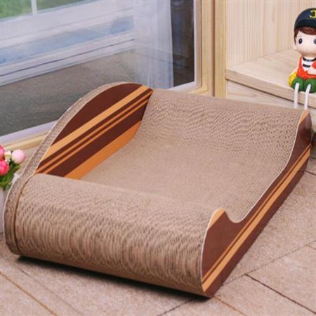 cardboard cat scratcher couch