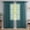 Forest Green, variant on Black Sheer Curtains 95 Inches Long, Rod Pocket Window Curtain Panels for Living Room, Bedroom, Kitchen, Door, Window Treatments Semi Sheer Black Curtains 2 Panels, Black, 52" W x 95" L