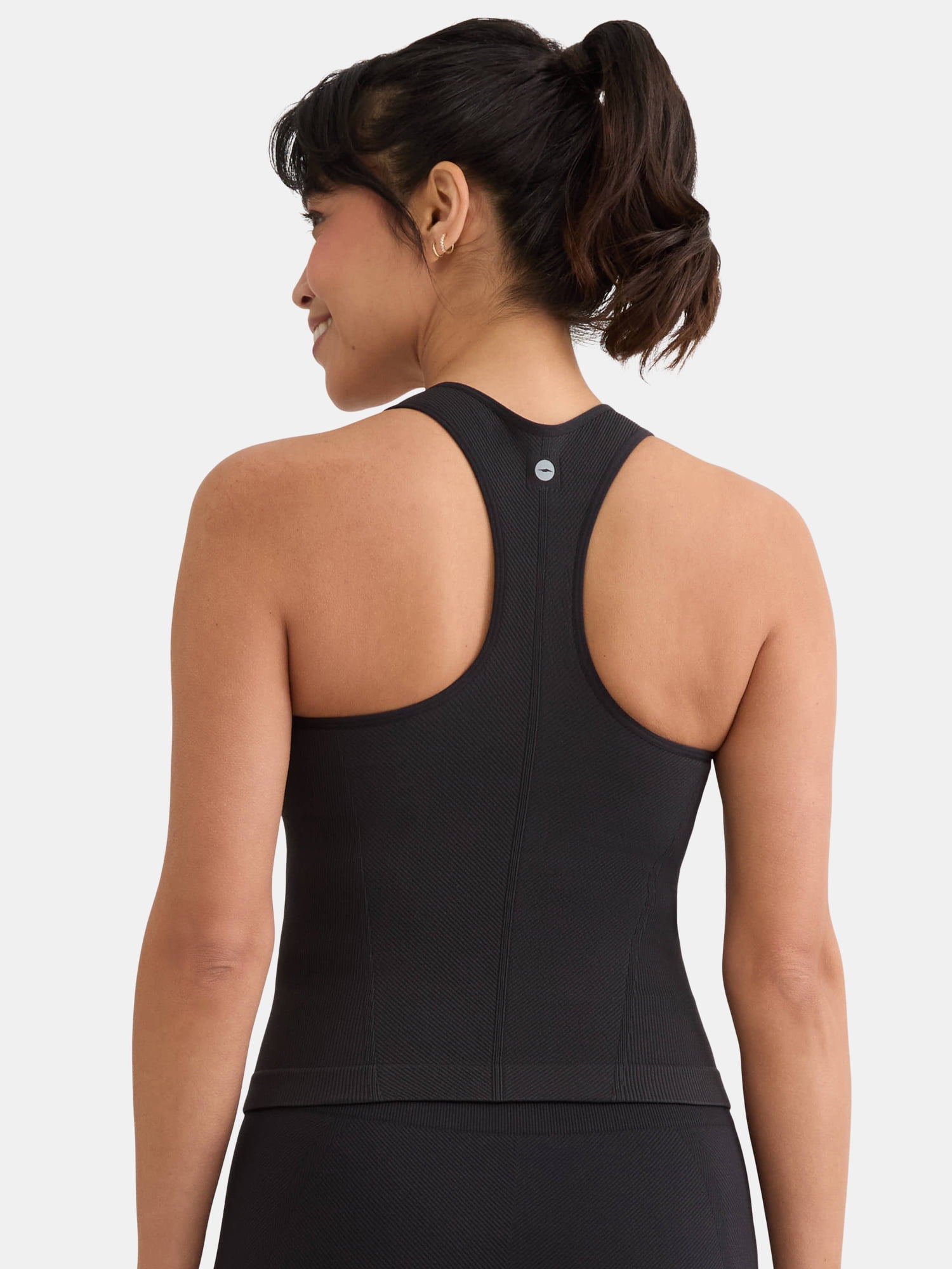 Avia Women's Seamless Mini Rib Corset Top, Sizes XS-XXXL