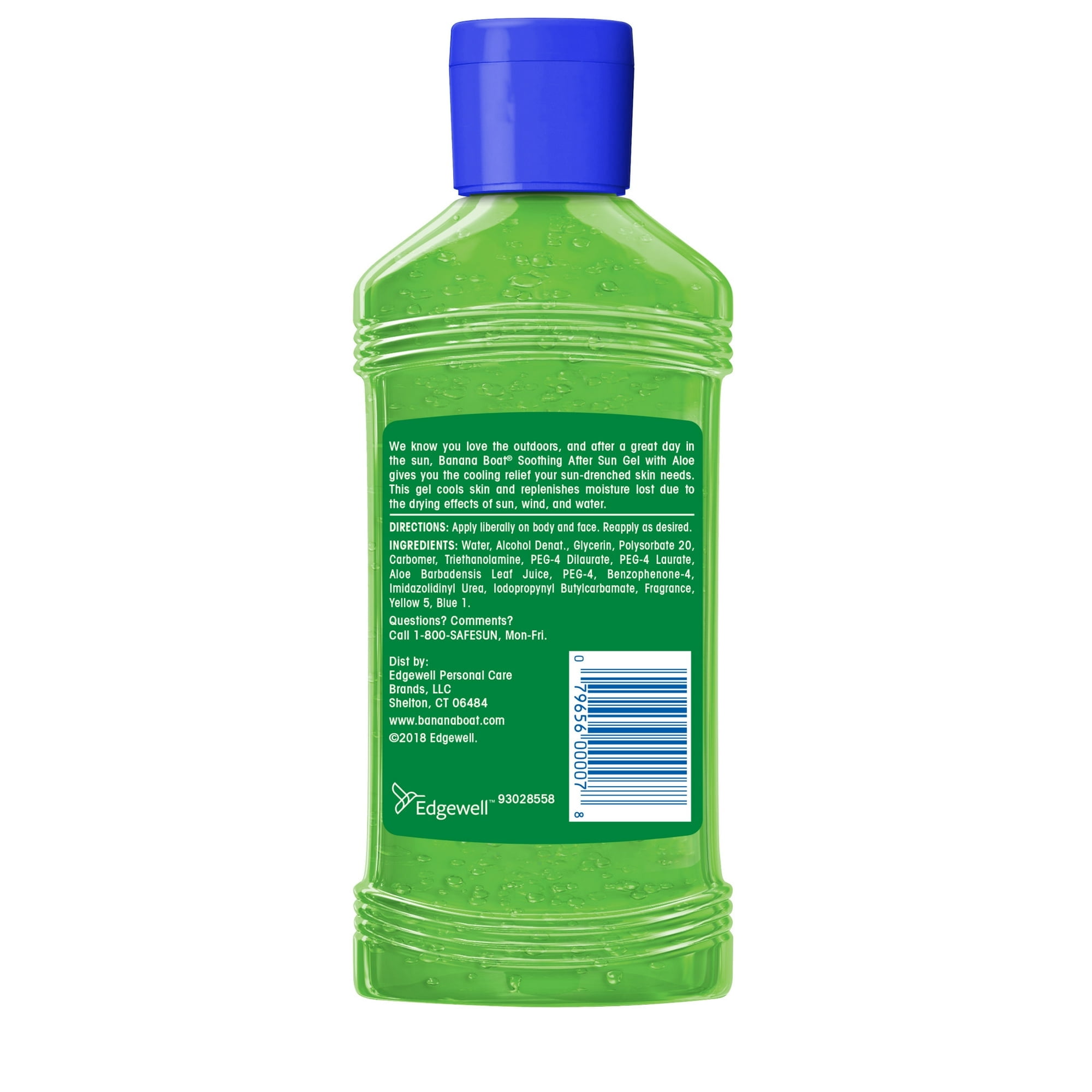 Banana Boat Soothing After Sun Gel with Aloe 8 fl oz - Walmart.com